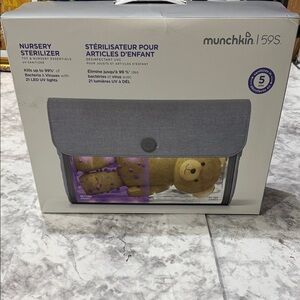 Munchkin Nursery Sterilizer - Gray and Purple